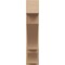 Ekena Millwork 7 1/2-in W x 32-in D x 32-in H Balboa Block Rough Cedar Woodgrain TimberThane Outlooker, Primed Tan OUTUR075X32X32BOA44RCPR - alternate 3